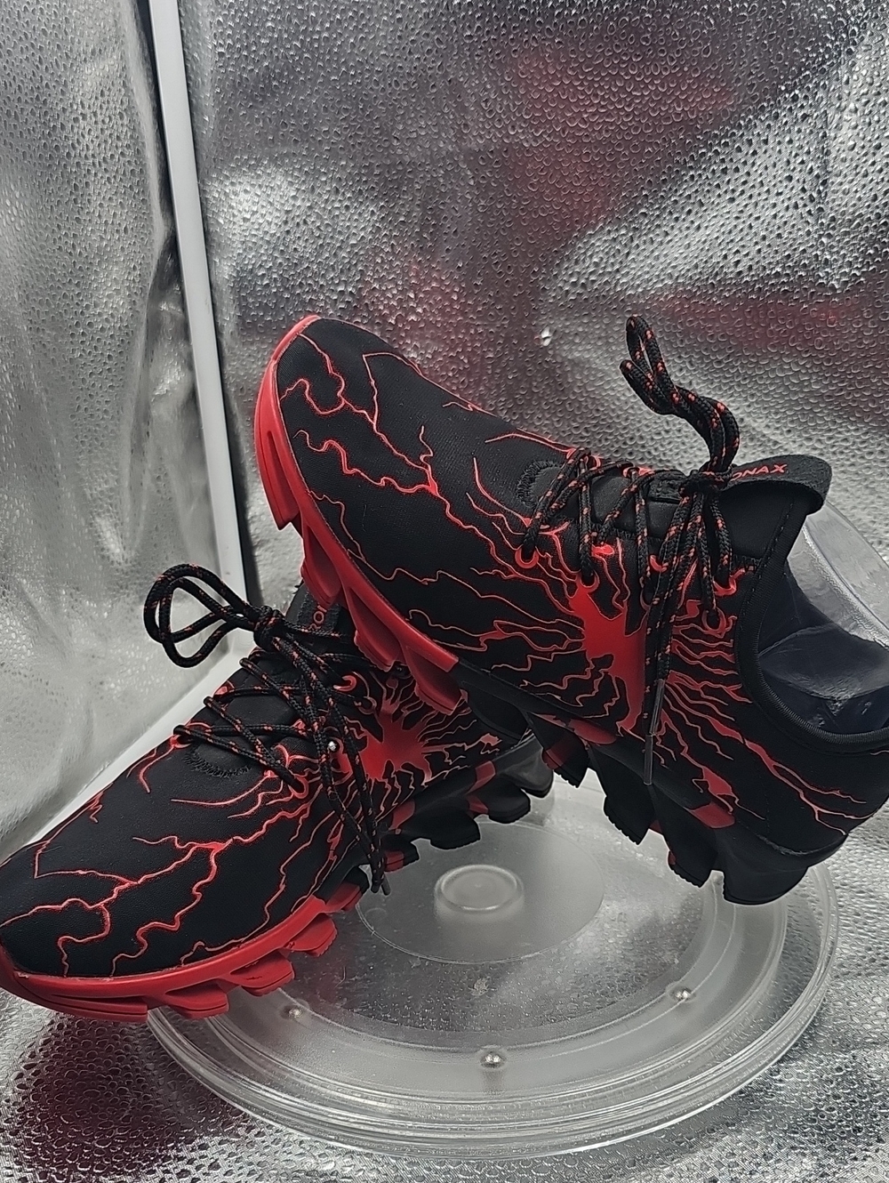 I Red And Black Bronax Shoes Size 7.5